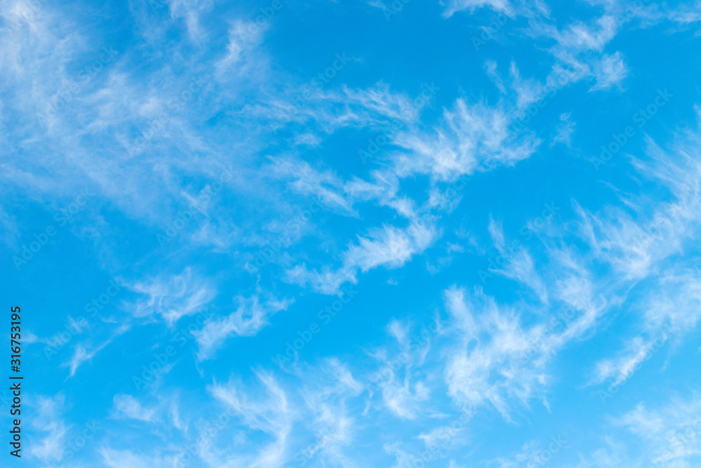 Fototapeta premium blue sky background with clouds
