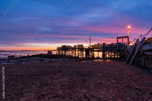 Sunset at Cape Porpoise Kennebunkport, Maine