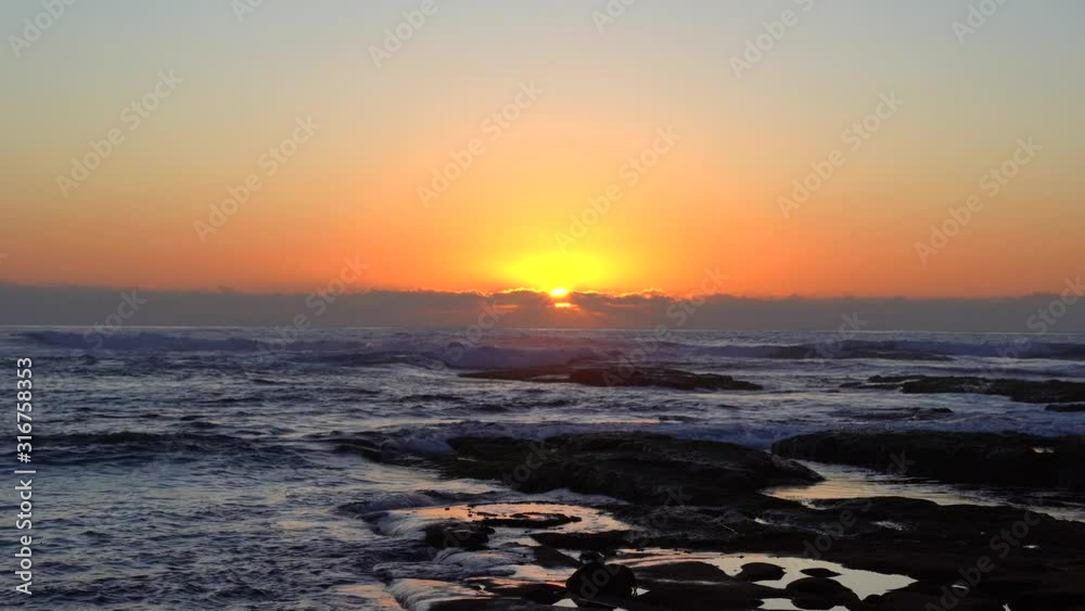 LaJolla beach sunset, San Diego, California LaJolla beach sunset, San Diego, California