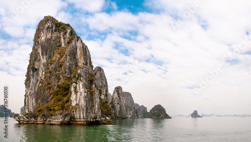 Visit to Ha Long Bay. Vietnam
