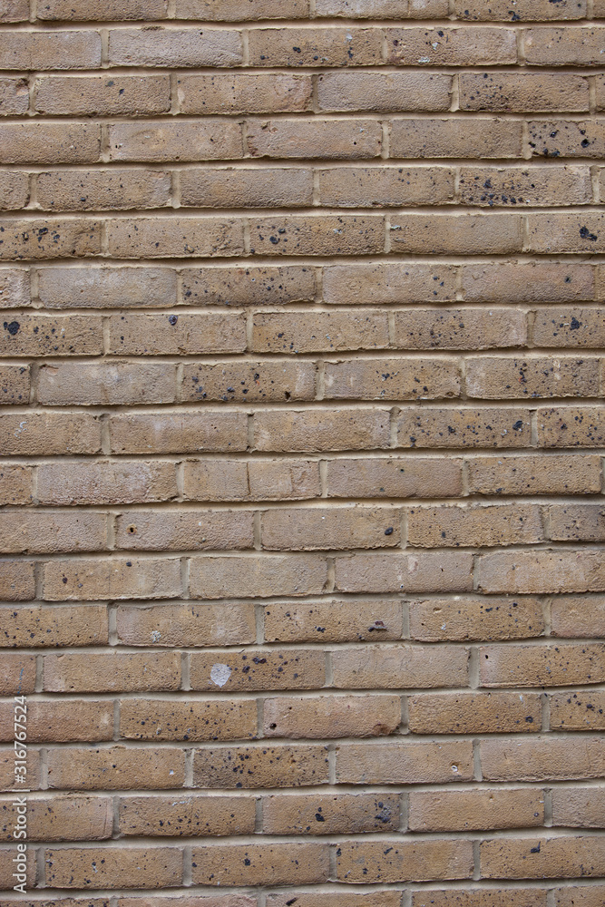Full frame shot of brown brick wall