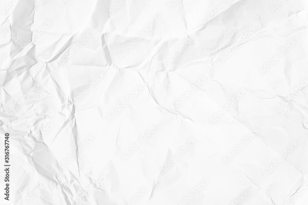 Paper texture Crumpled White.Top view. Paper texture Crumpled White.Top view.