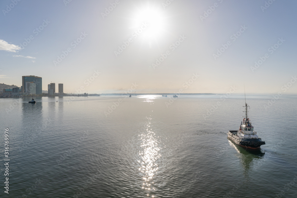 Port of Spain, Trinidad and Tobago - The waterfront Port of Spain, Trinidad and Tobago - The waterfront