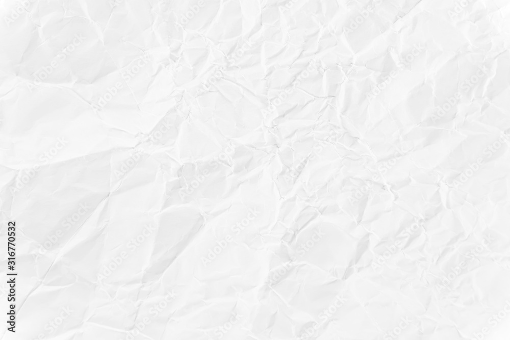 Paper texture Crumpled White.Top view. Paper texture Crumpled White.Top view.