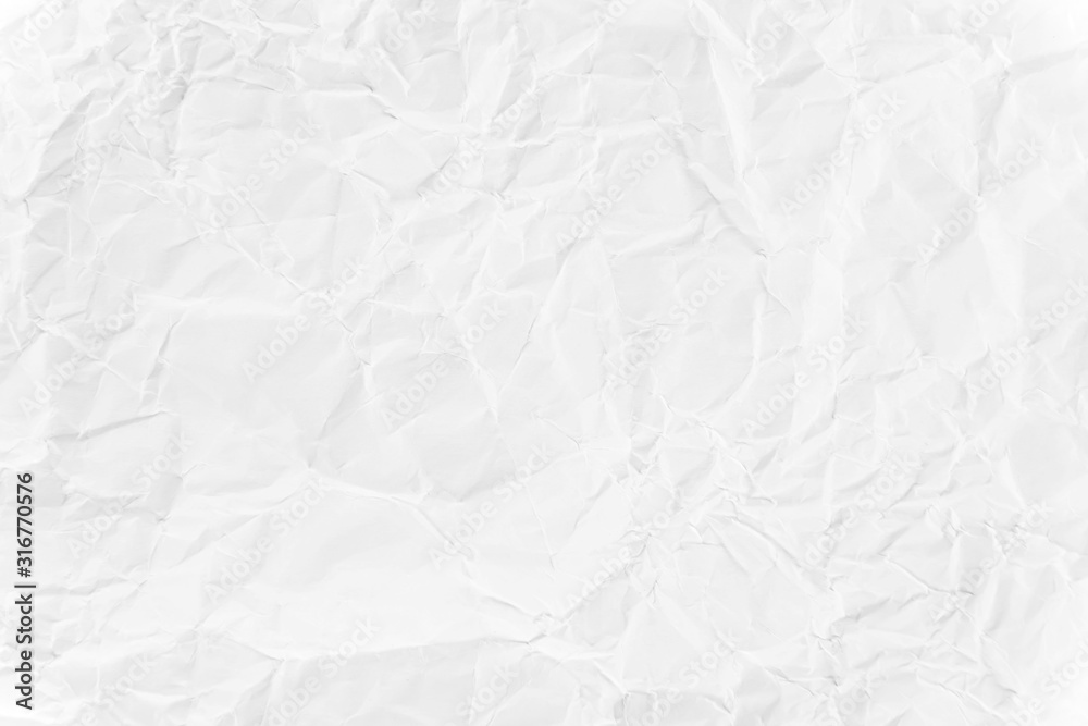 Paper texture Crumpled White.Top view. Paper texture Crumpled White.Top view.