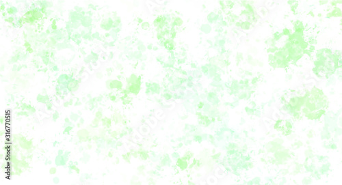 Green watercolor background for your design, watercolor background concept, vector.