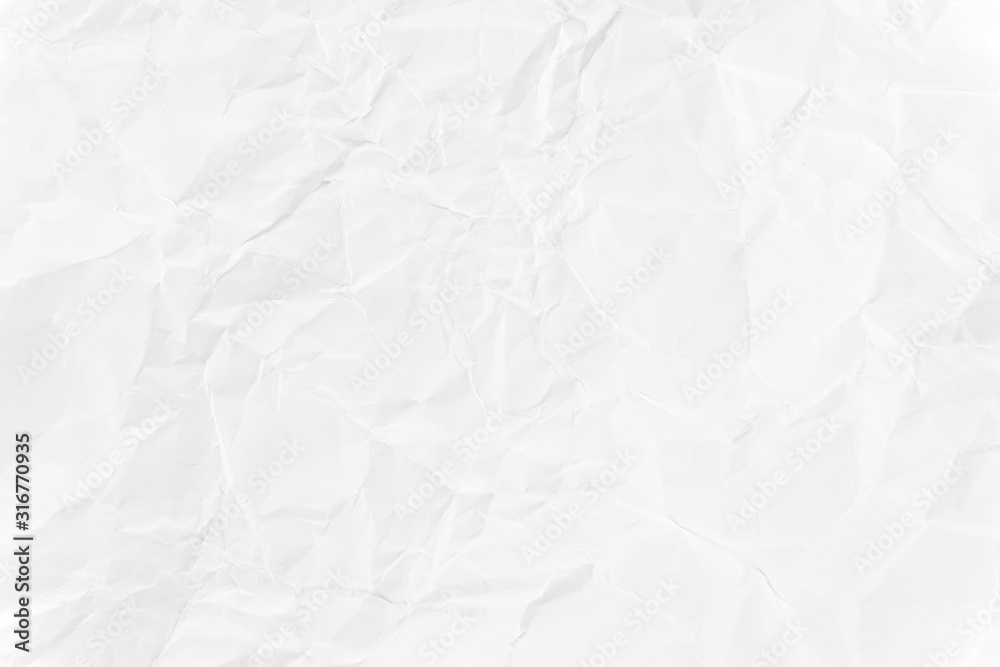 Paper texture Crumpled White.Top view. Paper texture Crumpled White.Top view.