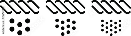 Grinding size icon