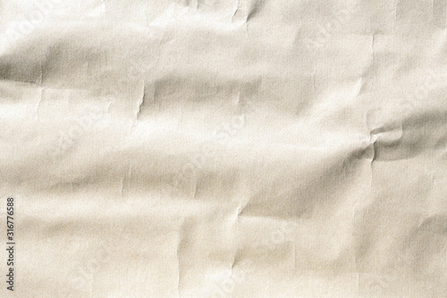 Wallpaper Mural Old pale brown crumpled paper background texture Torontodigital.ca