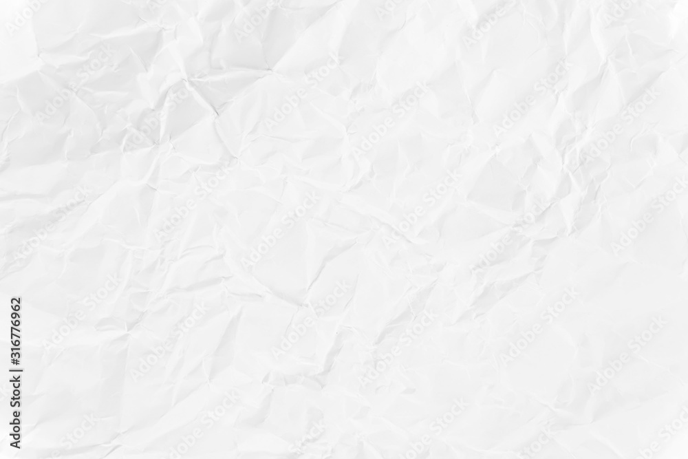 Paper texture Crumpled White.Top view. Paper texture Crumpled White.Top view.