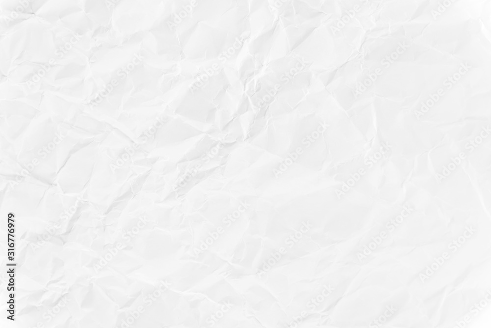 Paper texture Crumpled White.Top view. Paper texture Crumpled White.Top view.