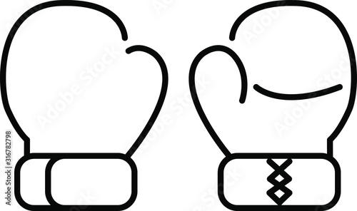 boxing glove icon