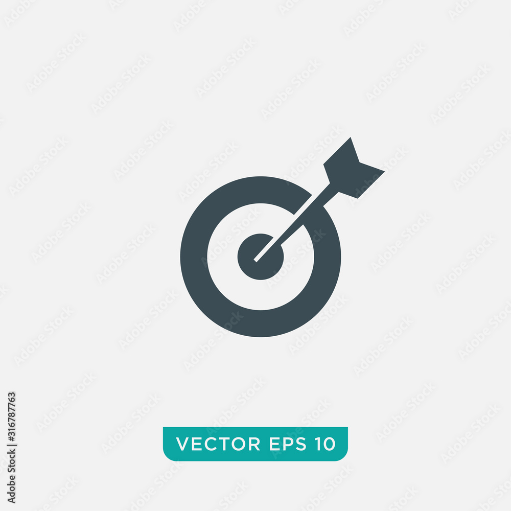 Target Icon Design, Vector EPS10 Target Icon Design, Vector EPS10