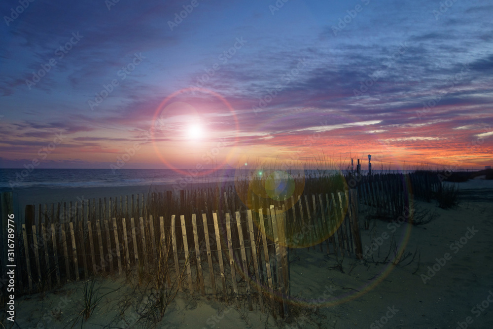 Obraz premium Myrtle Beach sunset