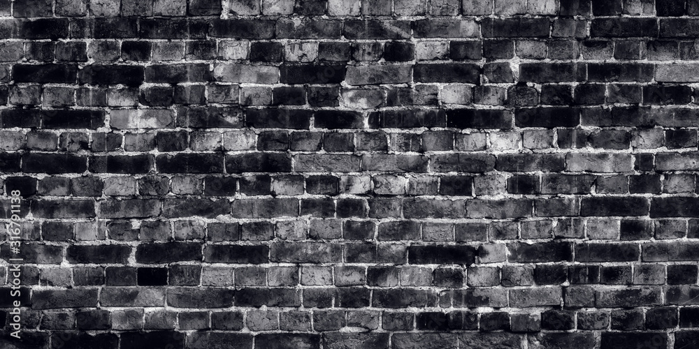 Fototapeta premium Brick wall texture. Wallpaper design for graphic or graffiti. Abstract background for covers, paper, postcards, packaging.