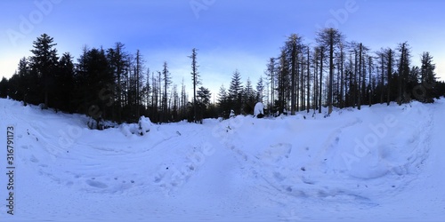 Winter HDRI Panorama in Tatra Mountains © Ruchacz
