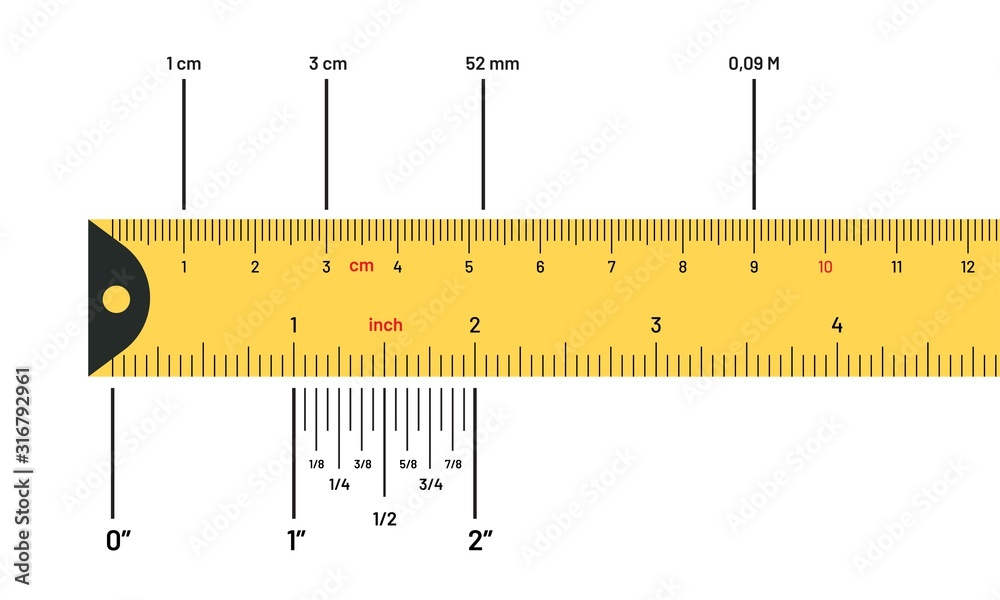 HOW TO USE A RULER TO MEASURE INCHES! 