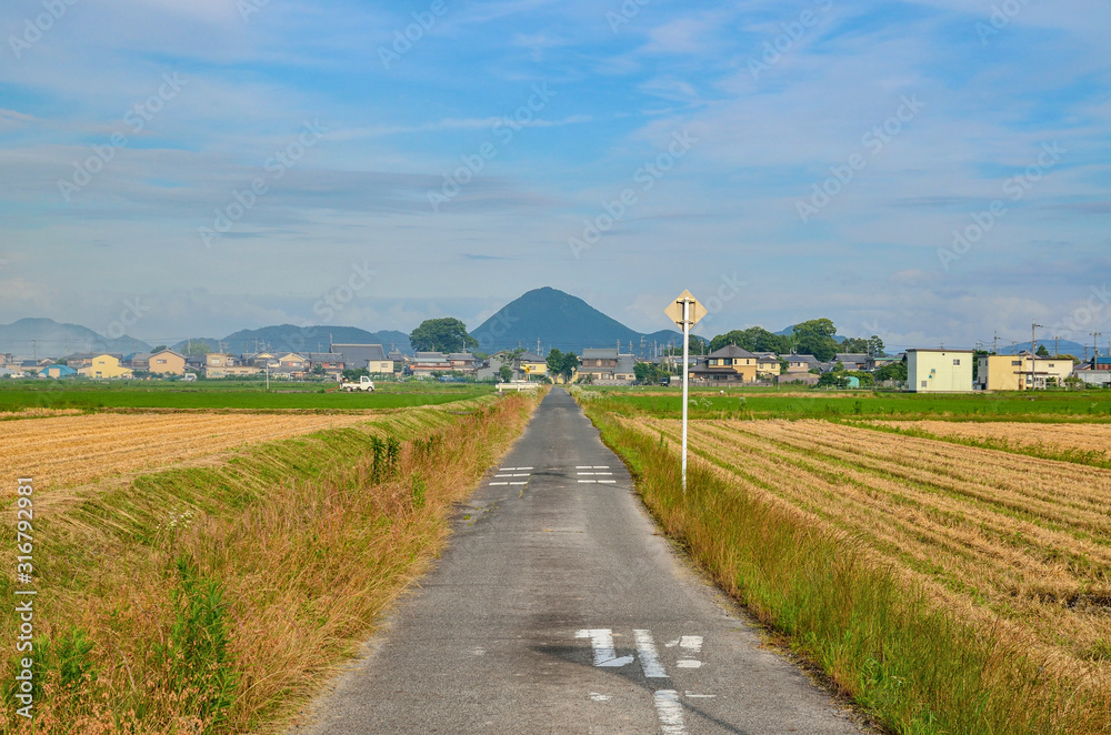 滋賀県の田舎風景