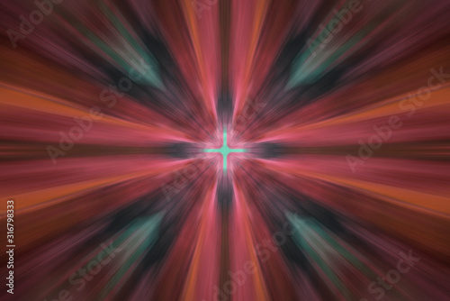 Abstract background with four equal parts