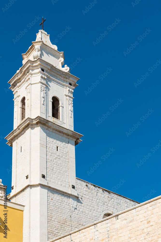 Tower of St Pietro Church. Molfetta, Italy