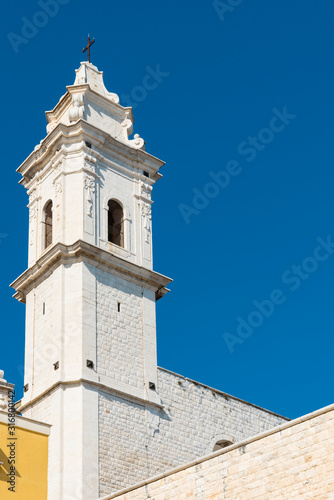 Tower of St Pietro Church. Molfetta, Italy