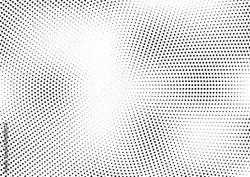 Abstract halftone dotted background. Futuristic grunge pattern, dot, circles. Vector modern optical pop art texture for posters, sites, business cards, cover, labels mockup, vintage stickers layout.