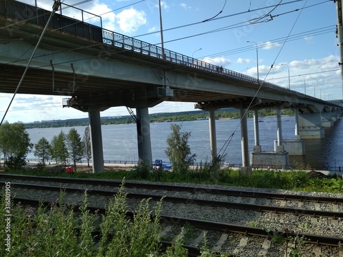 bridge over the river