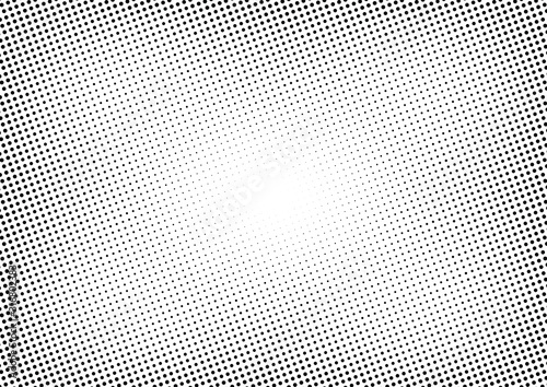 Abstract halftone dotted background. Futuristic grunge pattern, dot and circles. Vector modern optical pop art texture for posters, sites, business cards, cover, postcards, labels, stickers layout.