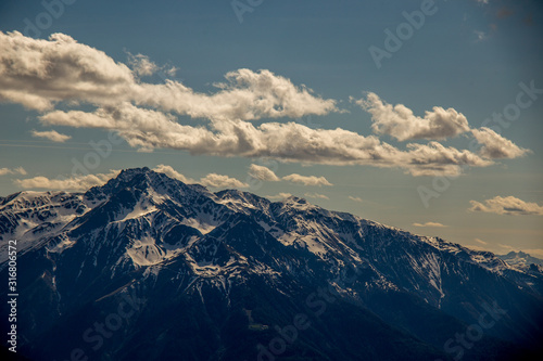 Alps in the vicinity of Seefeld. Seefeld, Tyrol, Austria