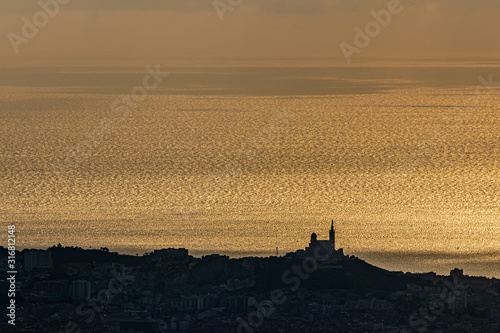 Marseille, view from the Etoile chain