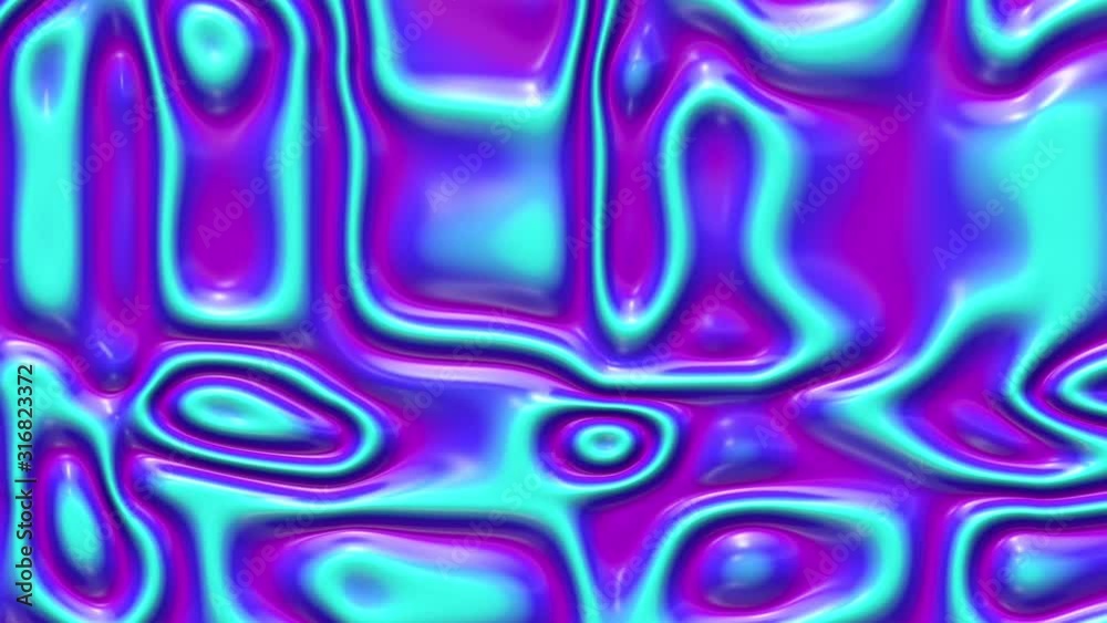 Liquid paint looping animated background. Fluid flowing wavy texture, 3d render dynamic wallpaper. Seamless moving gradient. Liquid paint looping animated background. Fluid flowing wavy texture, 3d render dynamic wallpaper. Seamless moving gradient.