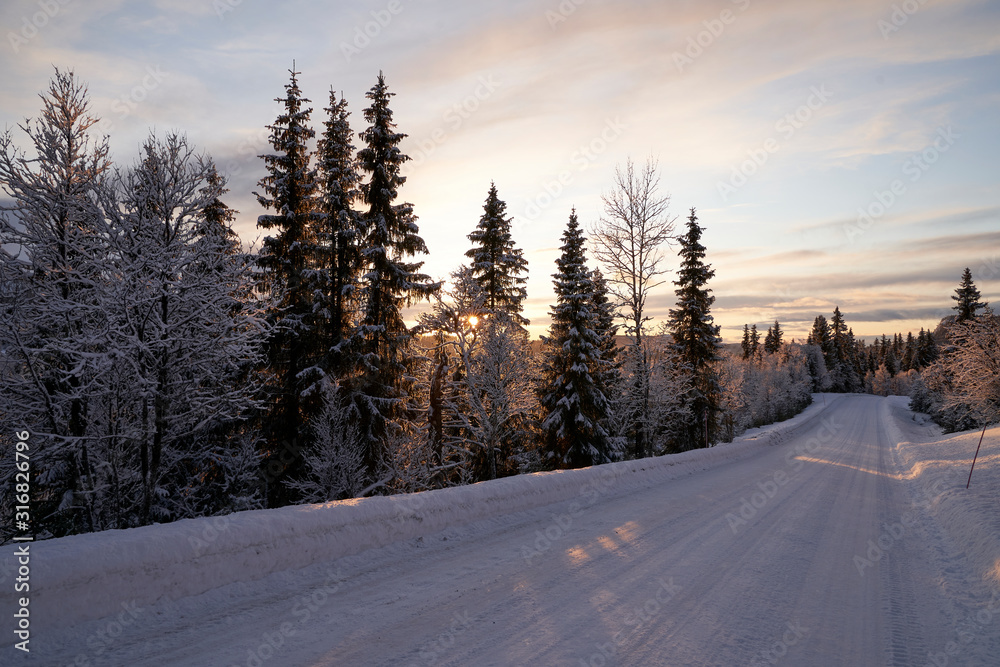 Winterlandscape Hallingdal, Gol Winterlandscape Hallingdal, Gol