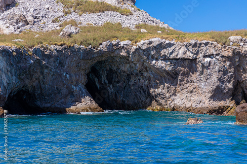 Pacific ocean Marietas Islands cave photo