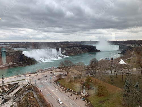 Picture of Horseshoe and America Falls, Niagara