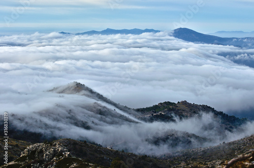 clouds over the mountains © Francis
