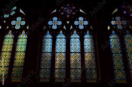 stained glass window