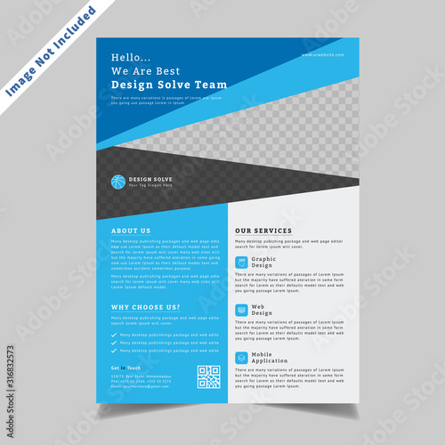 Business flyer Design Corporate For Print & Web