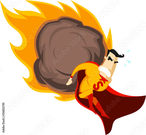 superhero meteorite
