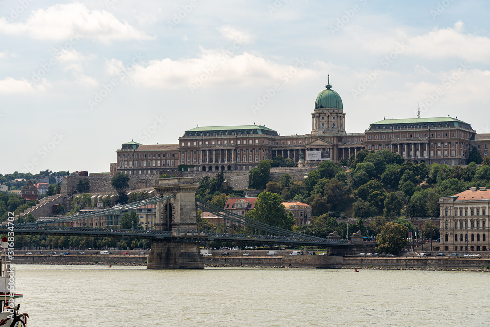 Buda Castle Royal Palace in Budapest, Hungary.