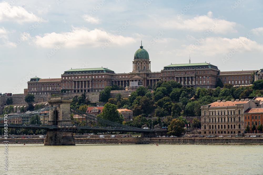 Buda Castle Royal Palace in Budapest, Hungary.