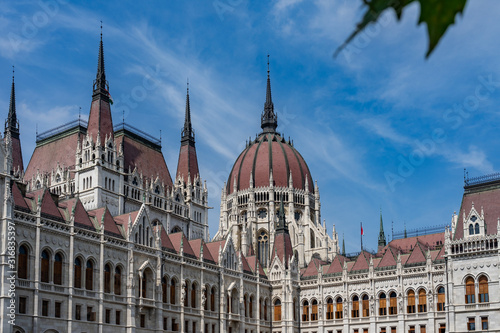 Parliament Building in Budapest, Hungary.