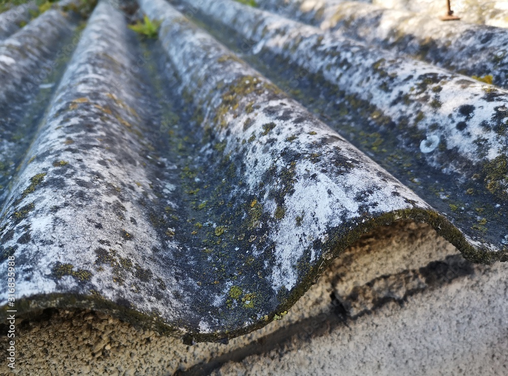 toxic asbestos panel in town