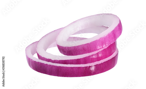 red onion rings