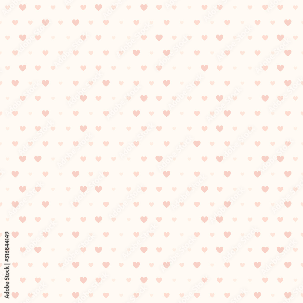 Rose striped heart pattern. Seamless vector background Rose striped heart pattern. Seamless vector background