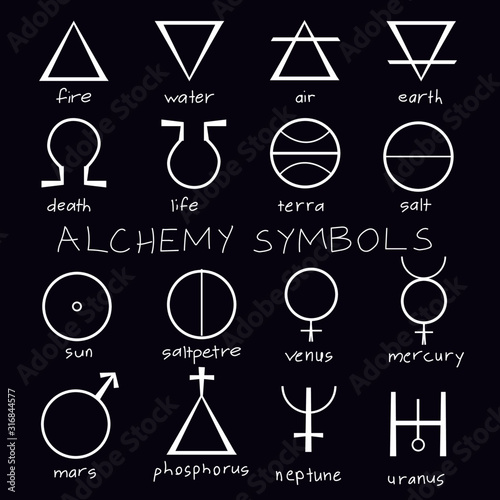 acheme symbols occulture mystic magic photo