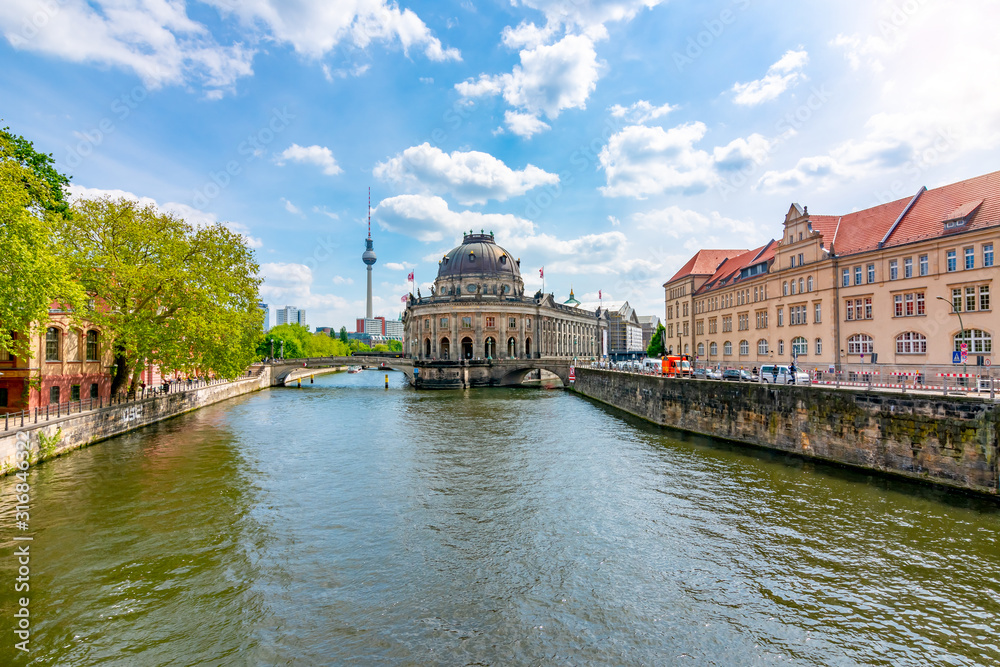 Museum island and Spree river, Berlin, Germany