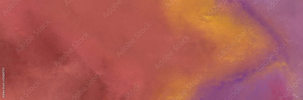 aged horizontal background design with moderate red, antique fuchsia and peru color