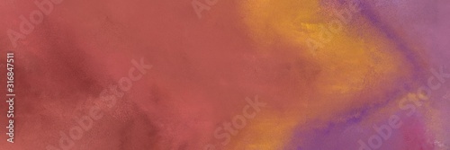 aged horizontal background design with moderate red, antique fuchsia and peru color