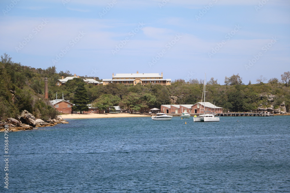 Quarantine Beach in North Head Sanctuary in Sydney, New Soth Wales Australia