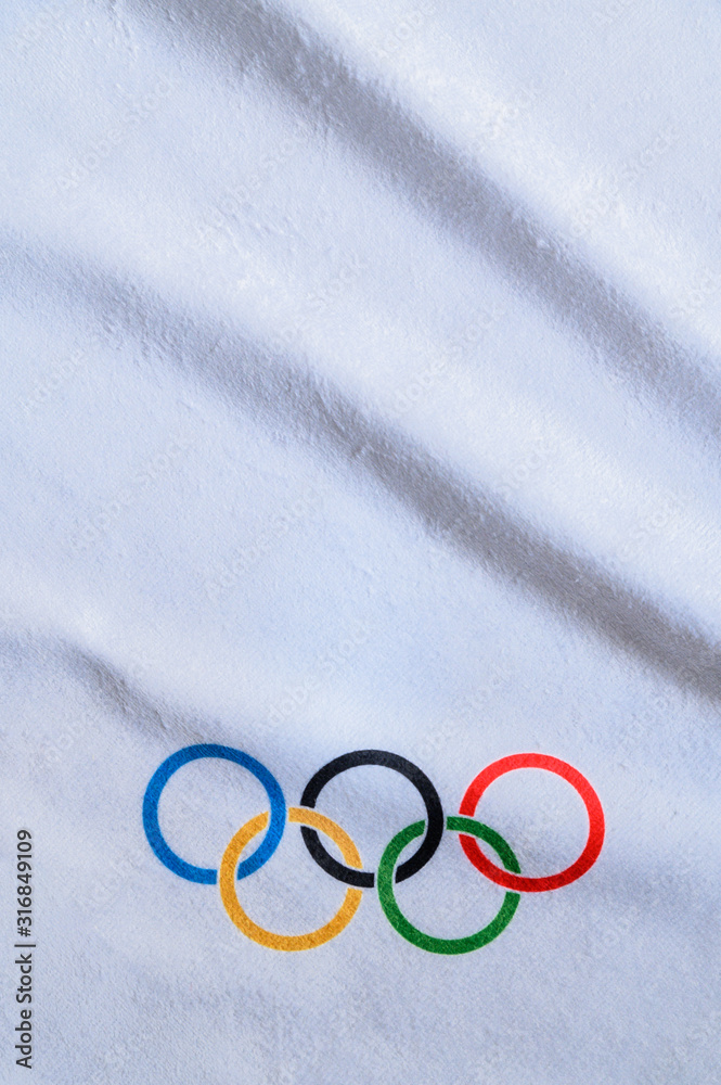 Cancelamento Dos Jogos Olímpicos No Tokyo Japan 2020 Fotografia Editorial -  Ilustração de anéis, sinal: 176731182
